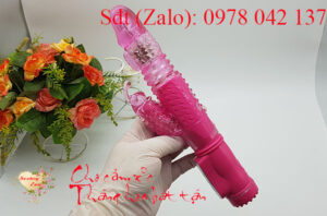 Dương vật rung thụt có nhánh kích thích cho nữ