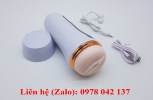 Âm đạo giả cầm tay có rung và tiếng rên cho nam