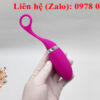 Trứng rung tình yêu đuôi các xỏ ngón chế độ mạnh mẽ điều khiển từ xa