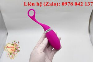 Trứng rung tình yêu đuôi các xỏ ngón chế độ mạnh mẽ điều khiển từ xa