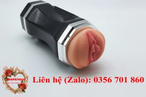 Âm đạo giả hai đầu có rung và tiếng rên có thể dán tường cho nam