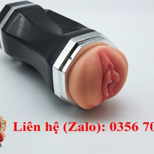 Âm đạo giả hai đầu có rung và tiếng rên có thể dán tường cho nam