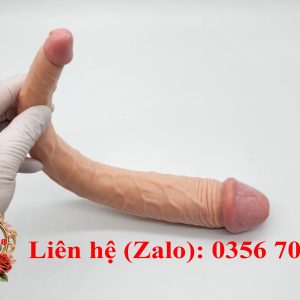 Dương vật giả hai đầu mềm mại cho nữ cùng nhau thỏa mãn nhu cầu